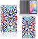 B2Ctelecom Samsung Galaxy Tab S6 Lite Book Case Mozaïek