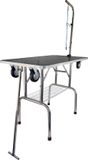 Topmast Trimtrolley Pro - Table de toilettage avec fonction chariot - Argent