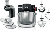 Bosch Serie 6 MUMS6ZS13D Keukenmachine - 1600W - 5.5L - Zwart/RVS - Met Weegschaal