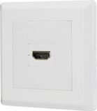 Renkforce RF-4724906 HDMI Adapter [1x HDMI-bus - 1x HDMI-bus] Wit Vergulde steekcontacten