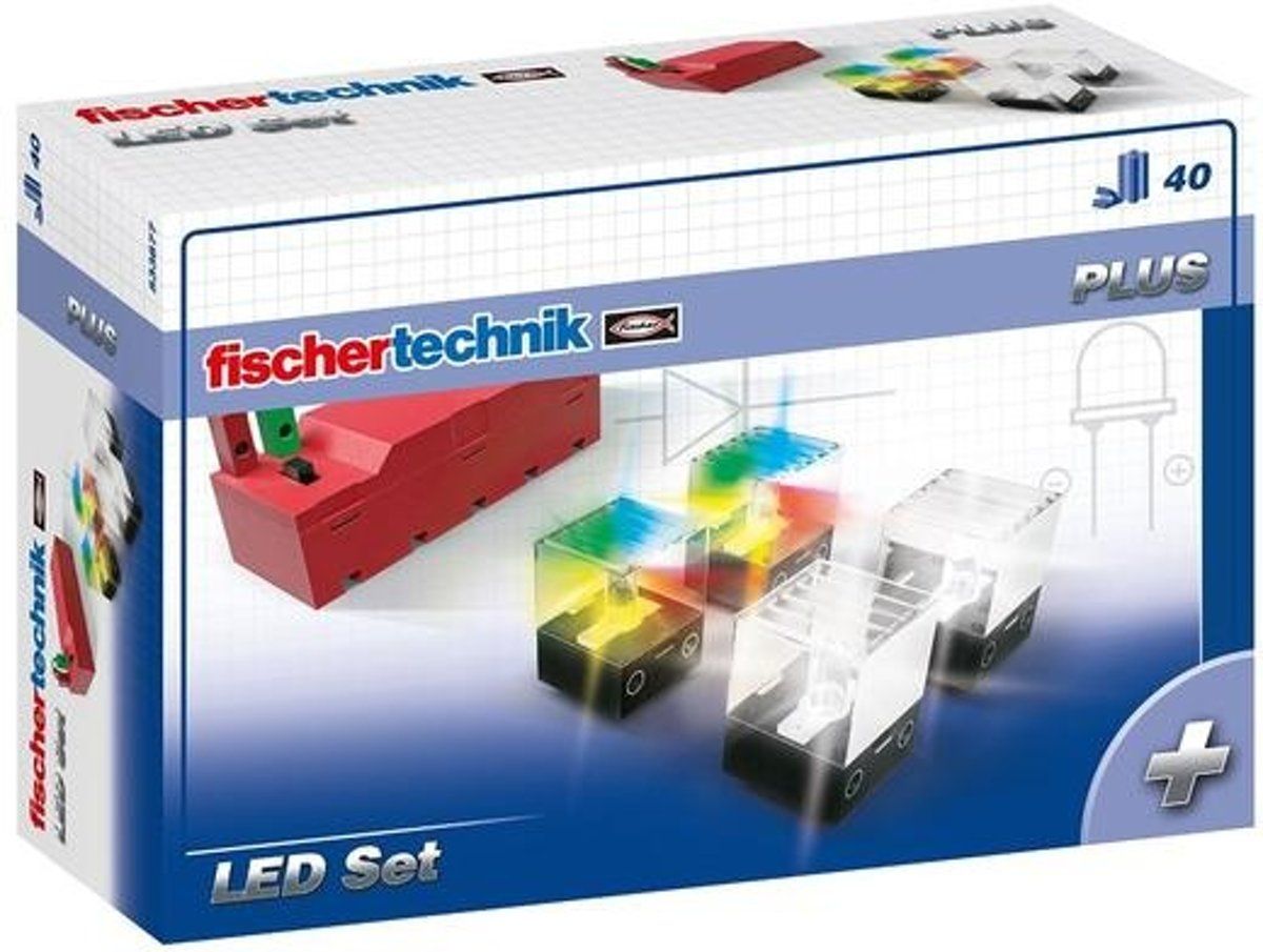 fischer technik Plus - LED Set, 40dlg - Multicolor