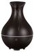 SIXTOL Bloom Aroma Difuzer 200ml | Ultrasone luchtbevochtiger | Voor luchtbevochtiging en doorruiken van thuis, slaapkamer, kantoor | Aromatherapie | Voor etherische oliën (donker hout)