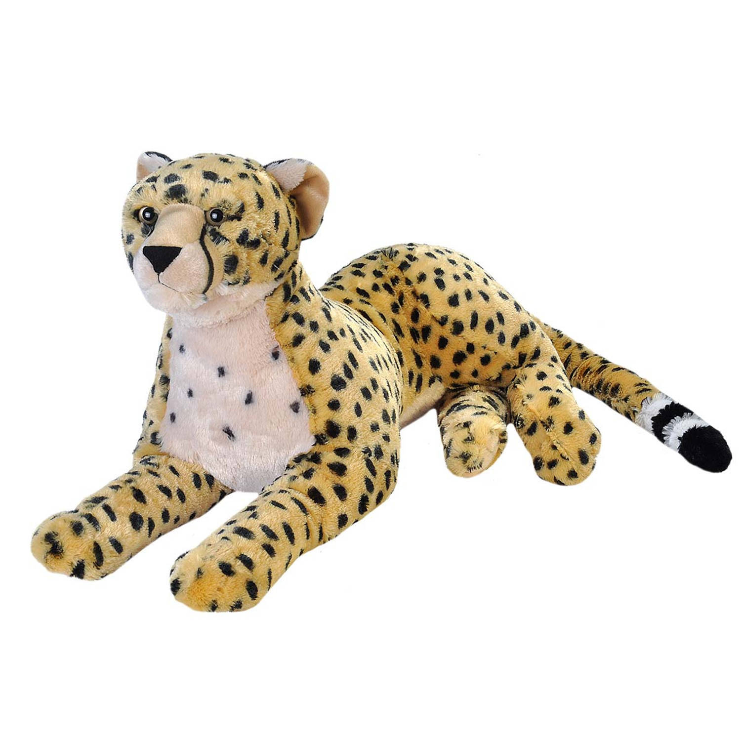 Wild Republic Knuffel Cheetah Junior 70 Cm Pluche Beige/geel