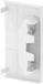 OBO Bettermann 6274570 Plaque de finition pour goulotte murale/colonne - Blanc pur