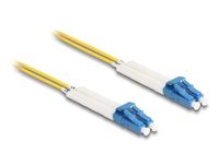 DeLOCK 88073 InfiniBand en Glasvezelkabel 5 m LC Geel