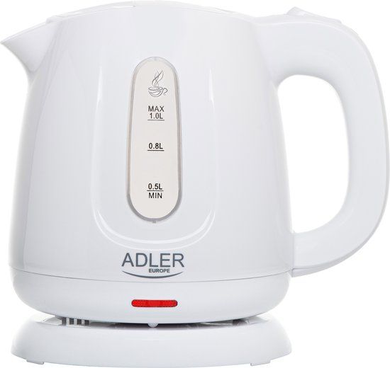 Adler AD 1373 Waterkoker - Wit - 1 Liter - 850W