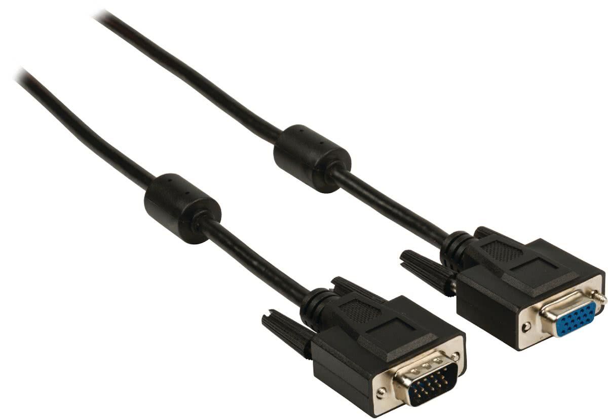 Inline Panda Inline - VGA (D-Sub) naar VGA (D-Sub) female - 0.3 m - Zwart