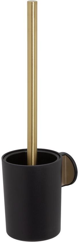 Tiger Tune Toiletborstel met houder - Messing Geborsteld / Zwart