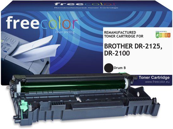 Freecolor DR-2100 Drum - Zwart - 12.000 pagina's - Compatible