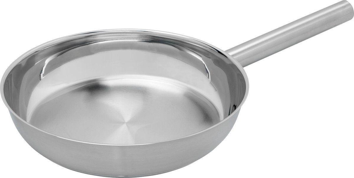 Combekk Koekenpan Y - roestvrijstaal - 28cm - gerecycled - inductiegeschikt