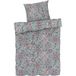 LIVARNO HOME Parure de lit en satin microfibre, 135 x 200 cm. (fleurs)