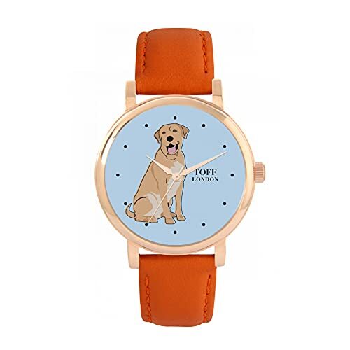 Toff London Beige Labrador Retriever Hondenhorloge