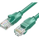 Netwerkkabel, 1 m, RJ45, UTP, Cat6, AWG26, groen