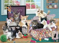 Cobble Hill Puzzle Chatons Créatifs - 500 à 999 pièces