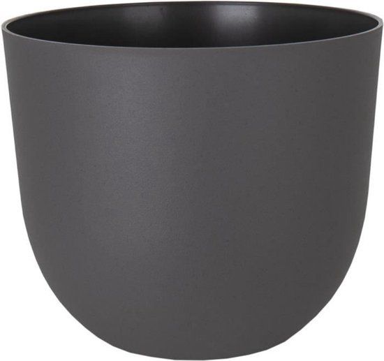 ARTEVASI Santorini Pot - 65cm - Anthracite - Self-Watering - 3.71L