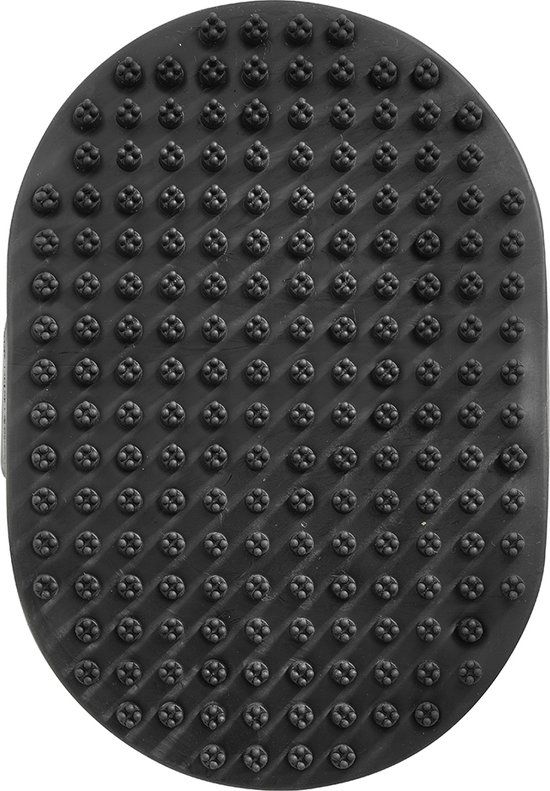 Europet Bernina NOIR Massage Brush - Hond - Lang en kort haar - Kunststof - 13,5x9cm