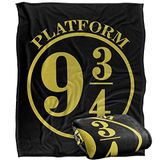HARRY POTTER Silky Touch superzachte plaid 152 x 127 cm