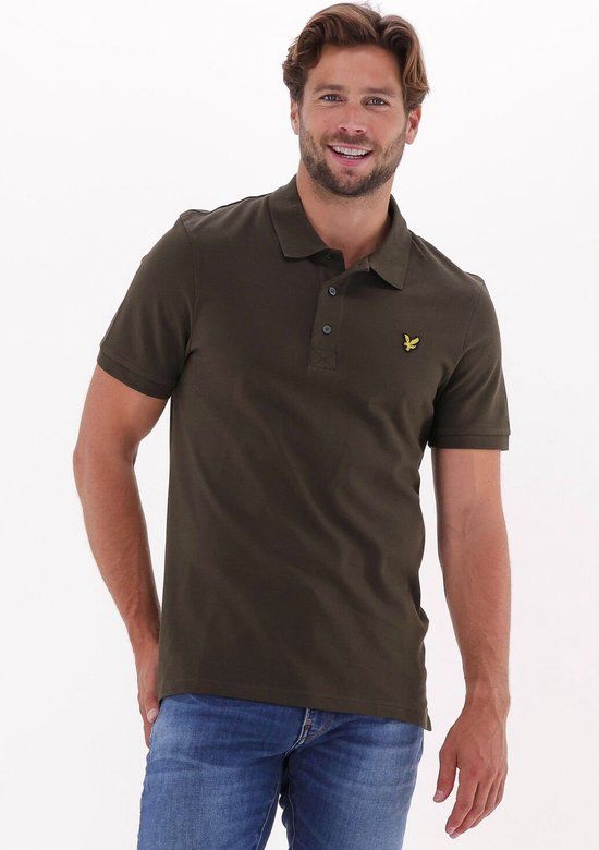 Lyle & Scott Men's Polo Shirt - Olive - Size M
