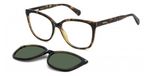 Polaroid PLD 6229/CS Havana/Green Polarized 55/17/140 Dames Zonnebril