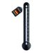 TFA Dostmann 12.3048 Thermometer Zwart