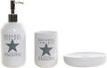 Item International Badkameraccessoires Set - Wit - Keramiek - 3-delig