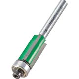 Trend Craftpro Kogellagergeleide Drievoudige Groeffrees, 1/4 Inch Schacht, 12.7 Mm Snijdiameter, 25 Mm Snijlengte, Hardmetalen Punt (Tct), C205X1/4Tc