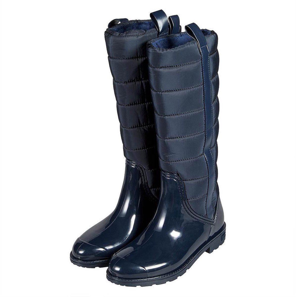 XQ Footwear XQ | Regenlaarzen Dames | Fashion | PVC | Navy | Maat 41 | Hoge regenlaarzen