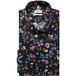 Seidensticker Regular Fit Overhemd grafiet, Bloemen