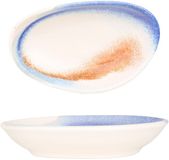 Bonna Serveerschaal - Kymen - Porselein - 12x8 cm (80cc) - set van 2