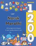 Lær Libri GmbH Lær Norsk Marathi 1200 hverdagsord med uttaleguide