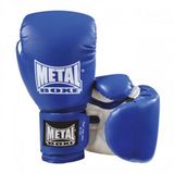 Metal Boxe Bokshandschoenen voor beginners Blauw 10 oz