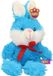 Heunec Blauwe Pluche Paashaas Knuffel - 32 cm