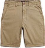 Superdry Vintage International Chinoshort Heren Korte Broeken Bruin W30