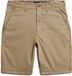 Superdry Vintage International Chinoshort Heren Korte Broeken Bruin W30