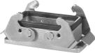 Amphenol C146 10F016 000 1-1 Opbouwbehuizing 2 schuinverbinders, Met flensafdichting 1 stuk(s)