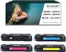 Evoke Set van 4 HP Q6000 Q6001A Q6002A Q6003A CMYK cartouches d'imprimante