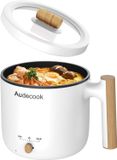 Autocuiseur électrique portable sans marque - Mini multicuiseur 1,8L avec revêtement antiadhésif et double contrôle de puissance