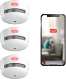 X-sense XS01-WT Rookmelder 3-pack - Slimme melder - WiFi - Brandmelder