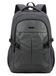 Aoking Arcus Uni Sac à dos Polyester Noir avec Fermetures éclair et Poches Black B UNICA 34x16x49 cm