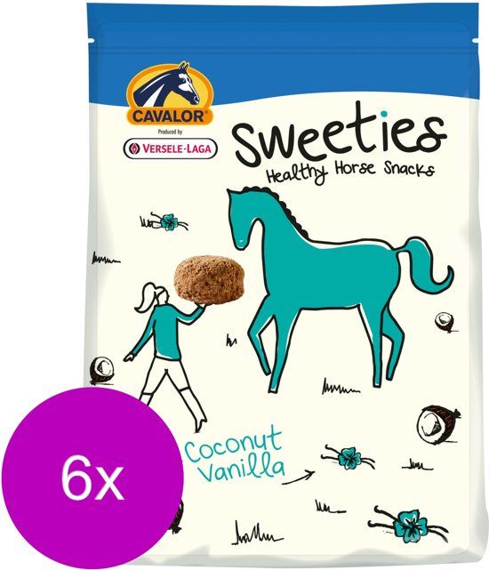 Cavalor Sweeties Versnapering - Paardensnack - 6 x 750 g