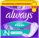 Always Daily Fresh Normal inlegkruisjes - 0% parfum 4 x 84 Stuks