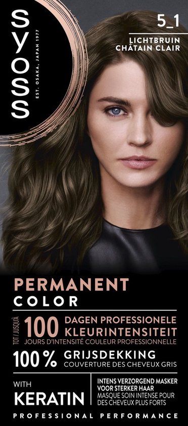 Syoss Permanent Coloration 5-1 Lichtbruin