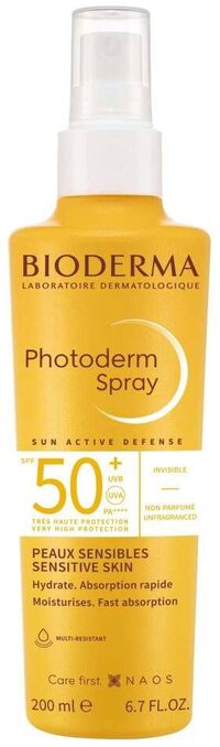 Bioderma Bioderma Photoderm Spray Gevoelige Huid Spf50+ 200 ml