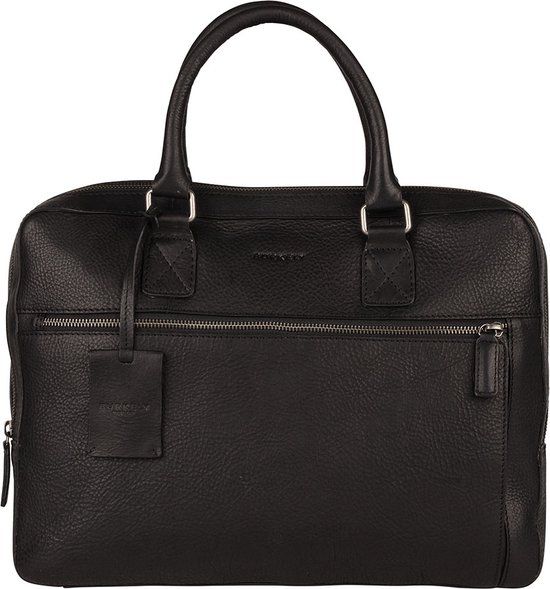 Burkely Antique Avery Unisex Laptoptas 13,3'' - Zwart