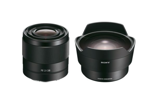 Sony SEL28F20 + SEL057FEC - Wide Lens - Black