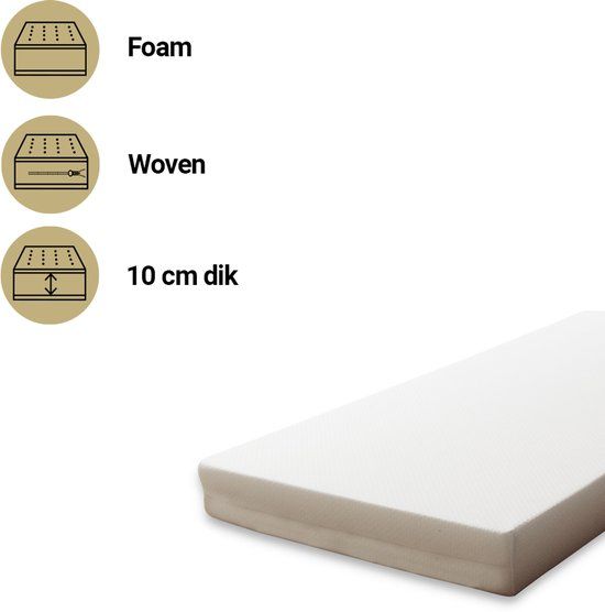 ABZ Best Sleep Comfort Plus Ledikant Matras 60x120 - Wit