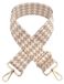 Bandoulière réglable, 75-130 cm - Sangle pour sacs - Sangle de 5 cm de large - Sangle de sac à bandoulière - Accessoires en coton - Quincaillerie métallique robuste - Sangle pour sacs