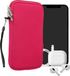 kwmobile Roze Telefoontasje Universeel XL
