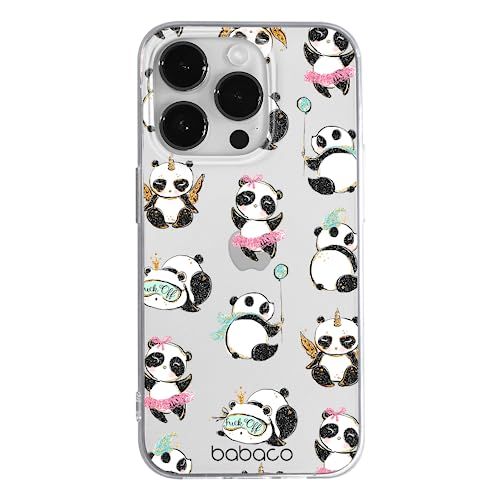 ERT GROUP mobiele telefoonhoesje voor Apple Iphone 14 PRO MAX - Babaco patroon Panda 008