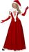 Smiffys Luxe Miss Santa Kerstvrouwenpak - Maat L